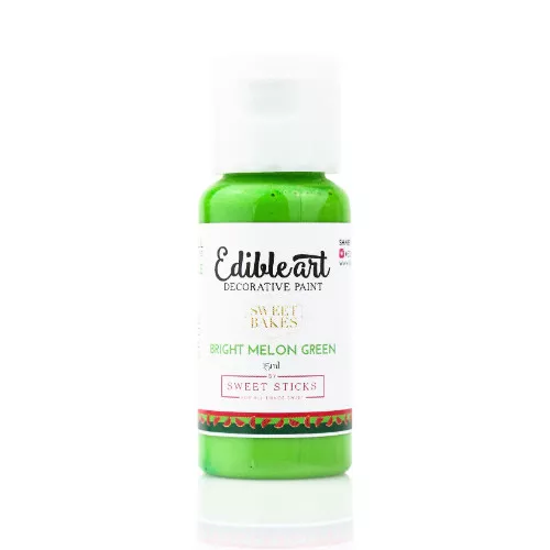 Sweet Sticks Edible Art Paint -Bright Melon Green
